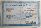 Classic Collectible 1971 Oldsmobile Toronado 2dr Missouri Certificate — photo 1