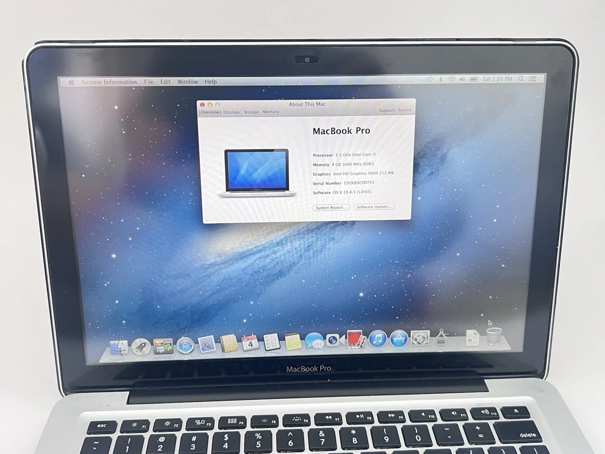 Apple MacBook Pro 13 in 2012 for sale | eBay