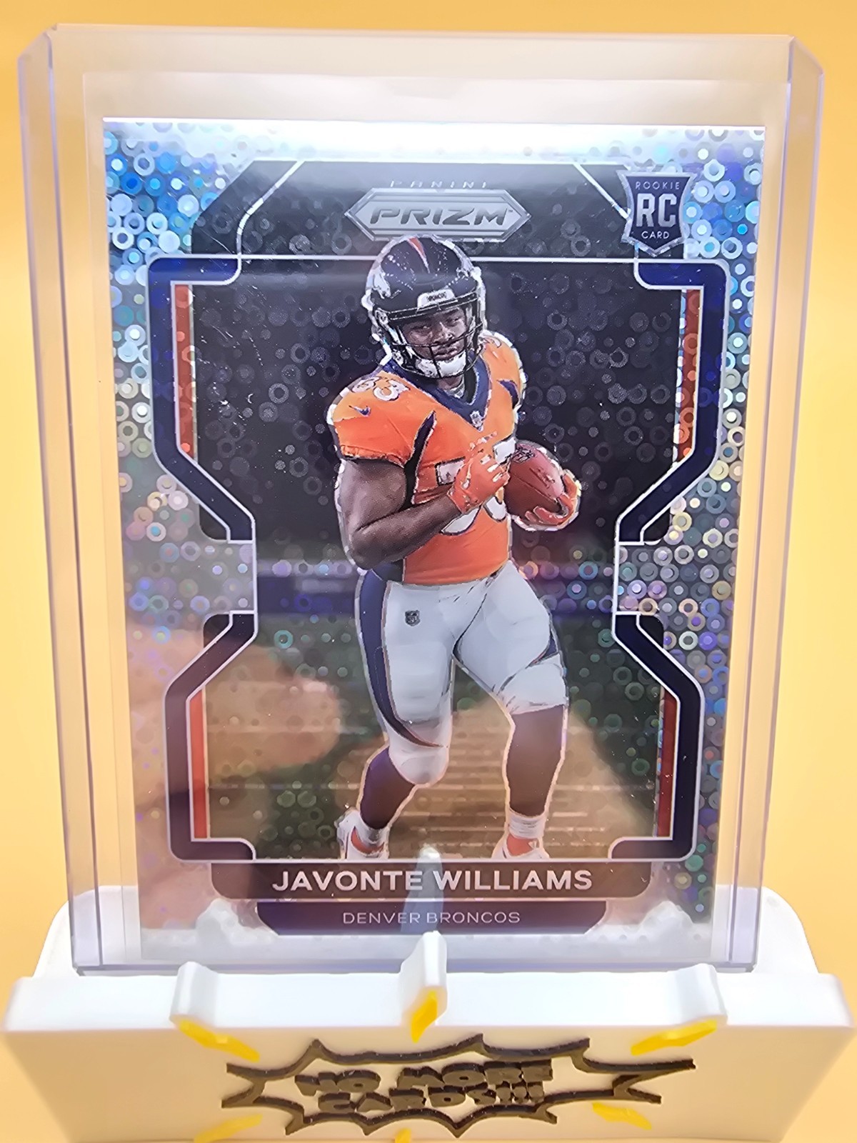2021 Panini Prizm - Rookie Javonte Williams #345 No Huddle Prizm (RC)