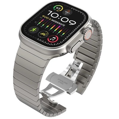 Edelstahl Metall Armband für Apple Watch Ultra 3 11 10 9 8 7 44/45/46/49mm Band