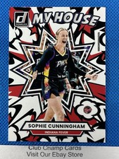 2025 #19 Sophie Cunningham Panini Donruss WNBA My House Insert Fever