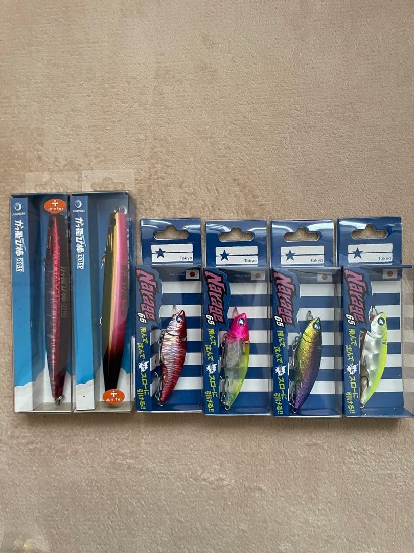 27-piece Seabass Lure Lucky Bag Blue Blue - Image 4