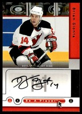 2005-06 Upper Deck Be a Player Signatures Brian Gionta Auto New Jersey Devils