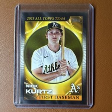 2026 Topps Series 1 2025 All Topps Team Nick Kurtz Athletics #ATT-2 Insert