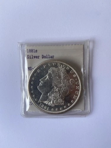 1881-S Silver Morgan Dollar Fully Struck