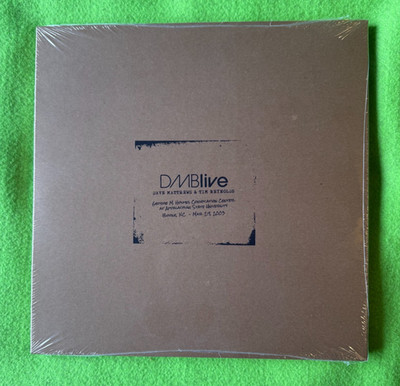Dave Matthews & Tim Reynolds DMB Live Vinyl Records  Boone NC Appalachian State