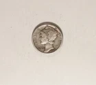 1916-S Mercury Dime grades VF/Btr, For Date Collector, Lt Scratch Through Nose