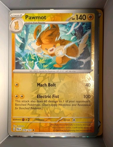 Pokemon TCG Paldea Evolved Reverse Holo #76 Pawmot