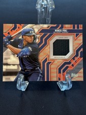 2025 Topps Series 1 Wenceel Perez #CC-WP City Connect Relic - DET TIGERS