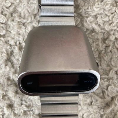 Casio Cyber Watch S-1000 Silver Digital 40mm Men Used | eBay Casio Cyber Watch S-1000 Silver Digital 40mm Men Used | eBay