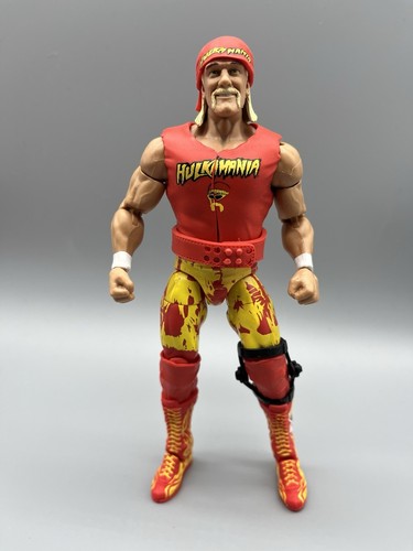 Mattel WWE Elite Collection – Set 3 Action Figure Hulk Hogan Hulkamania, 40° Anniversario, 25 Punti Di Snodo - 2