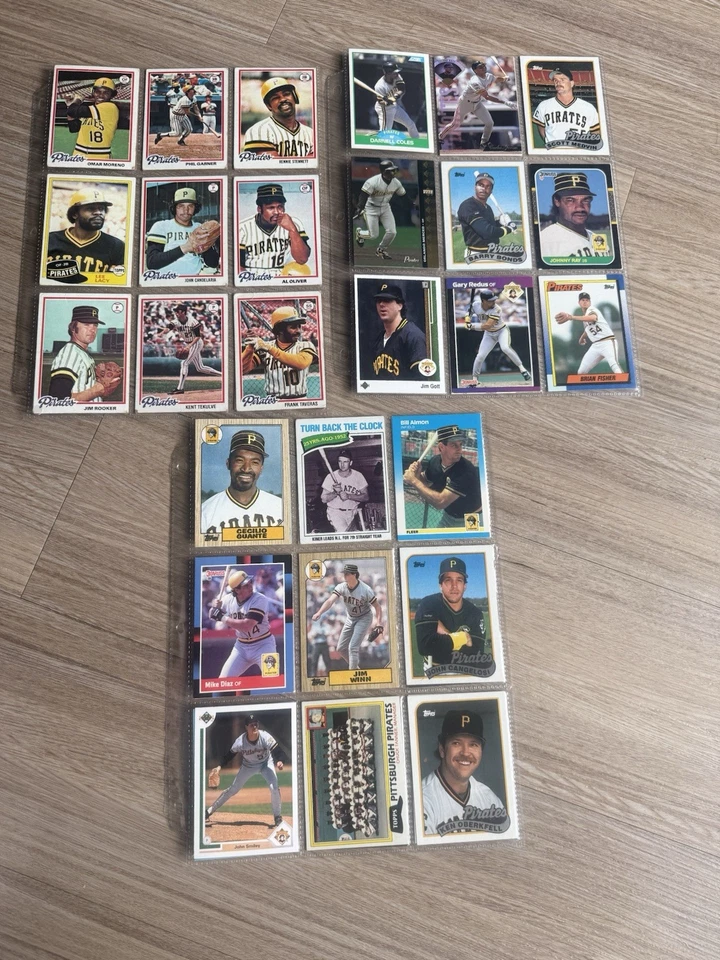 Pittsburgh Pirates Baseball Card Lot – Clemente, Stargell, Bonds, McCutchen - Image 4 of 4