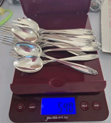 Sterling Silver Spoons/Forks. International Prelude. Scrap Or Not 540 Grams.