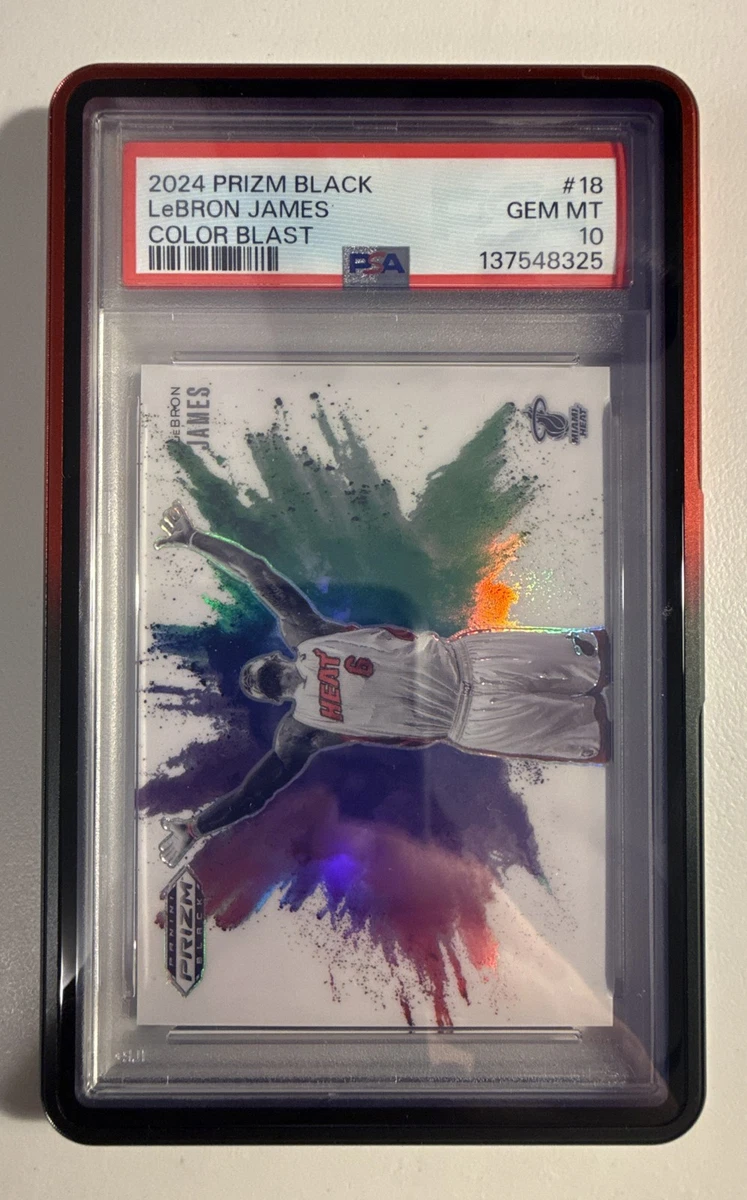 Panini LeBron James 10 Graded Basketball Sports Trading Cards