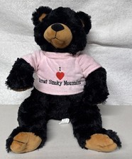 I Love Great Smoky Mountains Black Bear Plush 10 Inches B