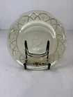 Federal Rosemary Dutch Rose Amber 6 1/2” Salad Plate Depression Glass