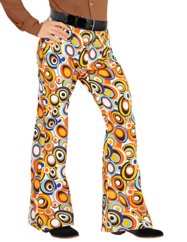 Pantalone disco anni 70 con bolle per uomo - Cod.308818-P - Foto 1 di 3