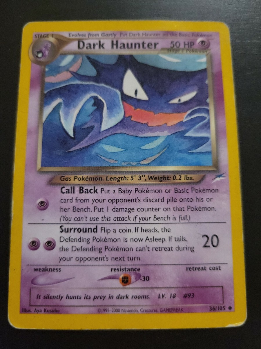 dark haunter pokemon card Haunter - Pokmon TCG Pocket Card
