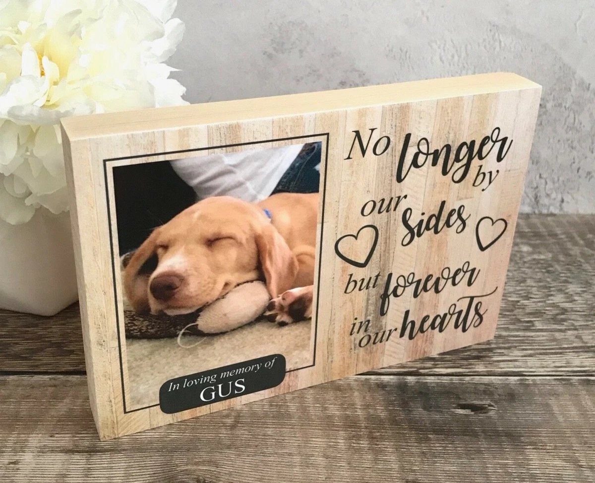 Pet Memorial Gift, In Loving Memory Photo Slate, Personalized Pet Photo  Memorial, Loss Of A Dog - Stunning Gift Store