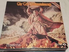 The Ten Commandments, Charlton Heston 1956 Epic Drama - LASERDISC Sealed