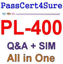 MS Best Exam Practice Material for PL-400 Exam Q A SIM