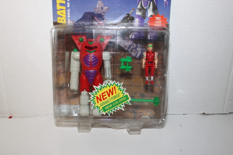 1995 Tyco Battletech Toad W/ Nicolai Malthus New Colors Assault Force - Image 3 of 4