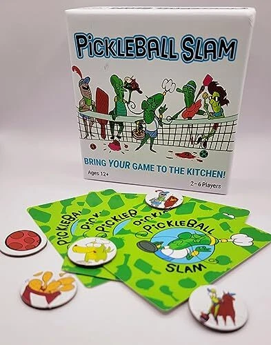 Pickleball Slam Card Game for Family Parties Strategy Fun