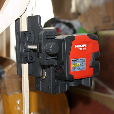 Hilti laser level pm 2-l laser line includes three support pieces | eBay