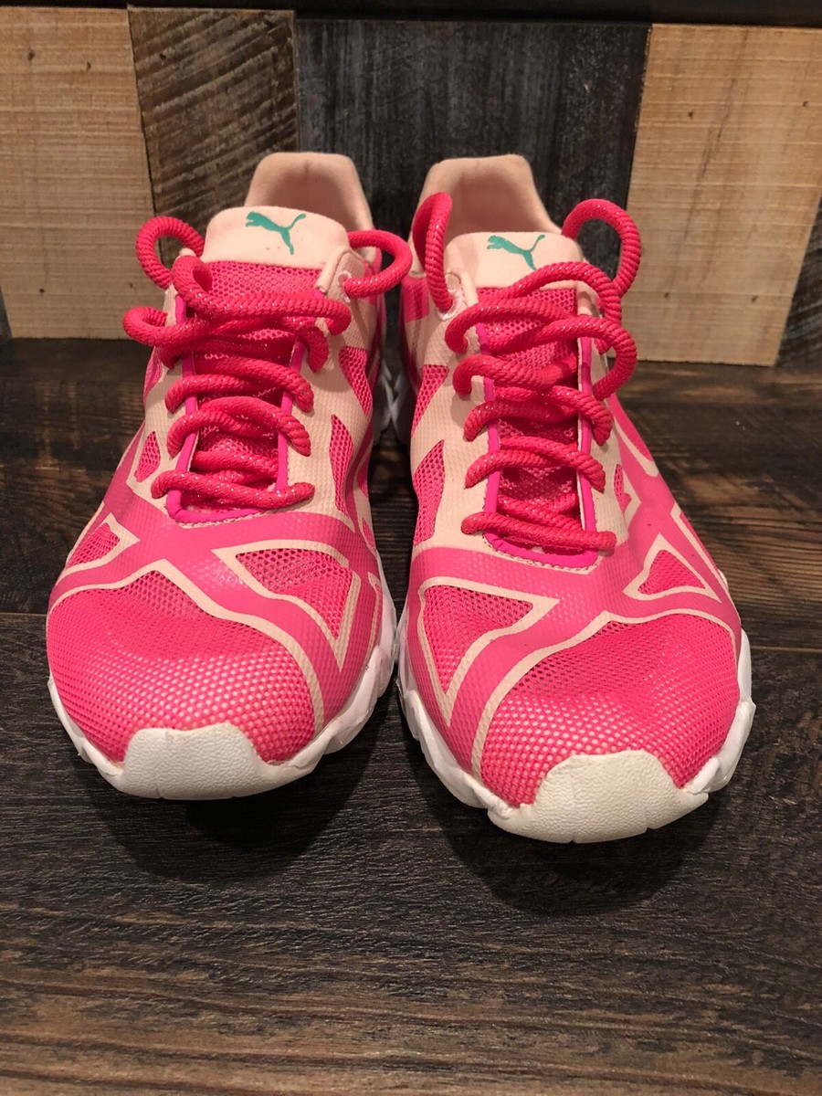 Women's Puma Axel ZX Fashion Sneakers..Pink/Peach/Mint Leaf