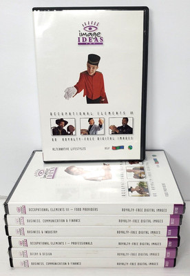 Image Ideas Inc. Royalty Free Digital Image CD Collection 7 Discs
