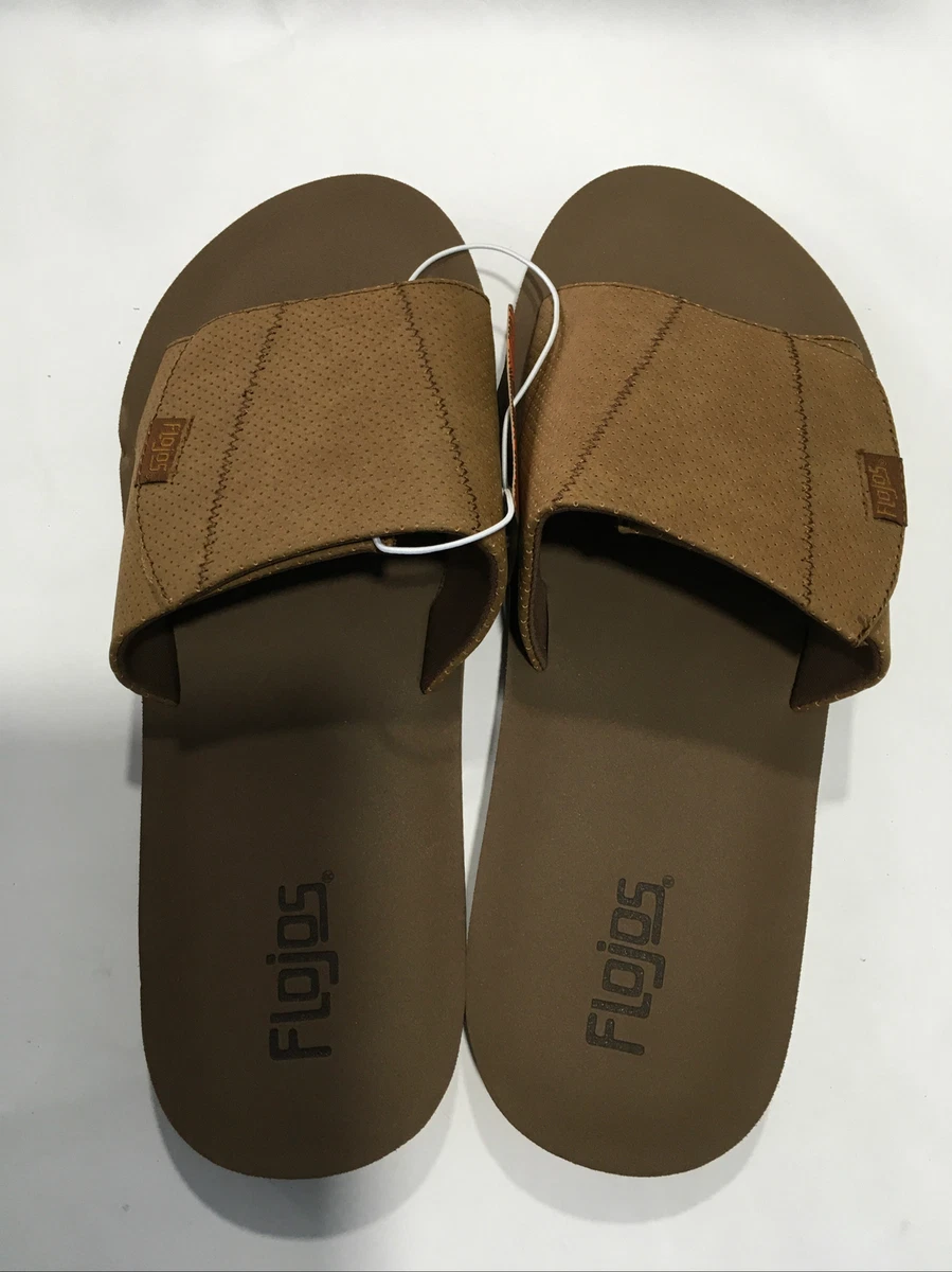 Flojos Men’s Duke Hook & Loop | Tan | Size 11
