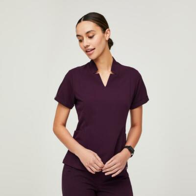 NWT FIGS Women's Deep Purple Inala Slim 