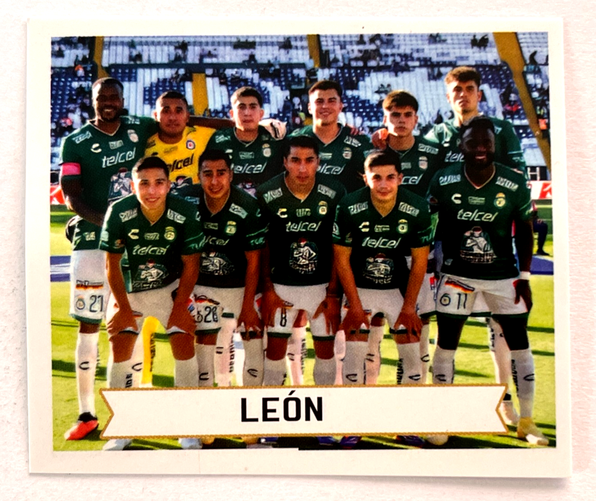 2025 FIFA CLUB WORLD CUP Edu Sticker #181 LEON SOCCER TEAM Mexico