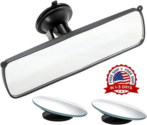 Espejo Universal Para Carro Retrovisor De Succión Para Carro Accesorio