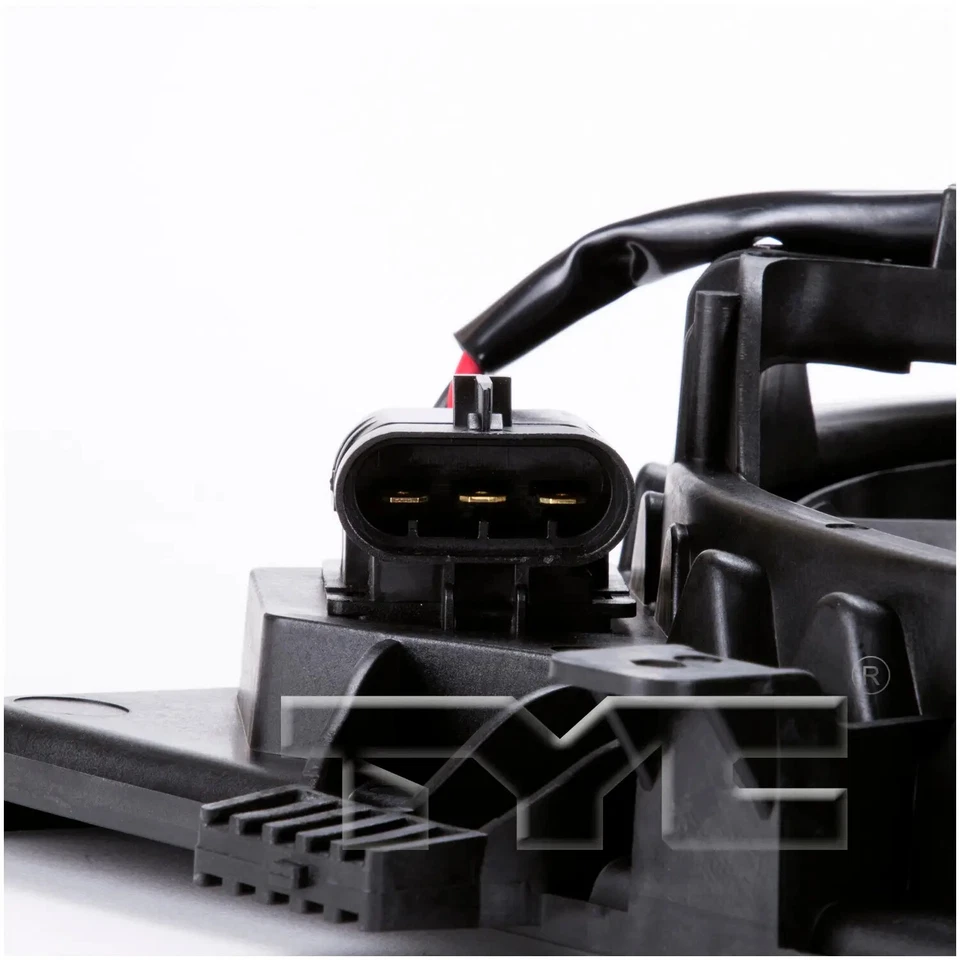 Conjunto de ventilador condensador y radiador doble TYC 622840 para Chevrolet Sonic 12-18 Foto 4 de 4