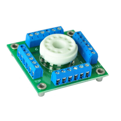 12Pin Tube sockets Experiment boards tube project diy prototype test bot