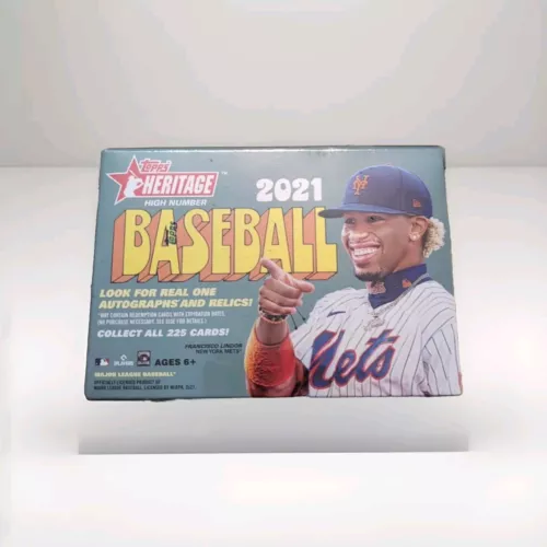 2021 Topps Heritage High Number Baseball Blaster Box