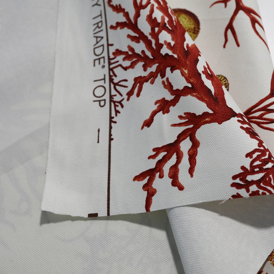 50cm Baumwoll Canvas Segeltuch Stoff Stabil Meterware Weihnachts Muster Druck - Bild 3 von 3