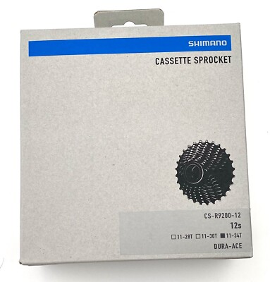 Shimano DURA-ACE CS-R9200 Cassette Sprocket 11-34T CS-R9200-12
