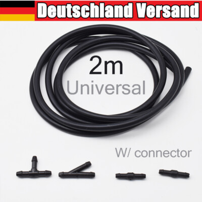 .Profi Reparatur-Set Wellrohr Schlauch Scheibenreinigung Waschwasser Leitung 2M