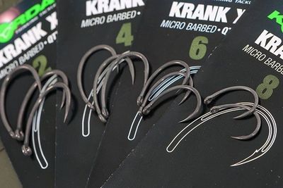 Korda Karpfenangeln Krank Crank X PTFE Haken *alle Größen*