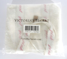 Victoria's Secret PINK Cozy Fuzzy Sherpa Zippered Tote Bag Ivory NWT