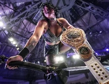 Rhea Ripley Climb On The Ropes 8x10 Picture Celebrity Print