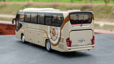 1:42 YuTong Bus ZK6128HQB Bus Coach Diecast Car Model Boy Girl