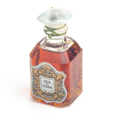 Guerlain Cuir De Russie 2.7OZ Parfum Extrait Perfume Sealed Flacon Carre Vintage