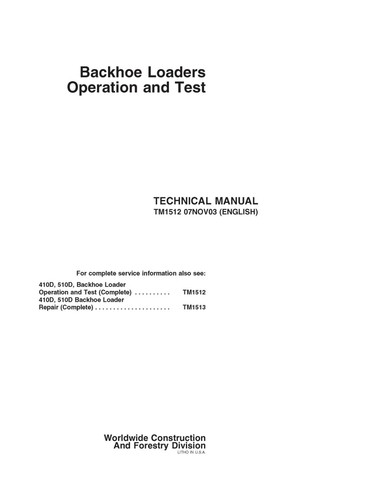 Manuel De Service & Réparation Bobcat 763 – Version Papier Imprimée – En Anglais – Neuf