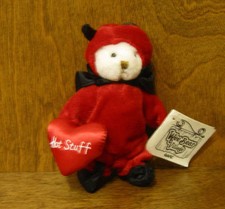 Ganz Wee Bear Village #HV3372 HOT STUFF, 5 re...