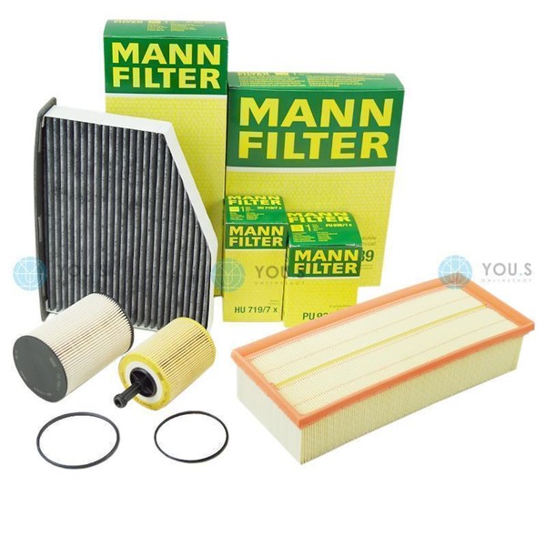 Mann Inspektionssatz Filterset Filterpaket FüR Skoda Octavia II 1.9 / 2.0 TDI-image