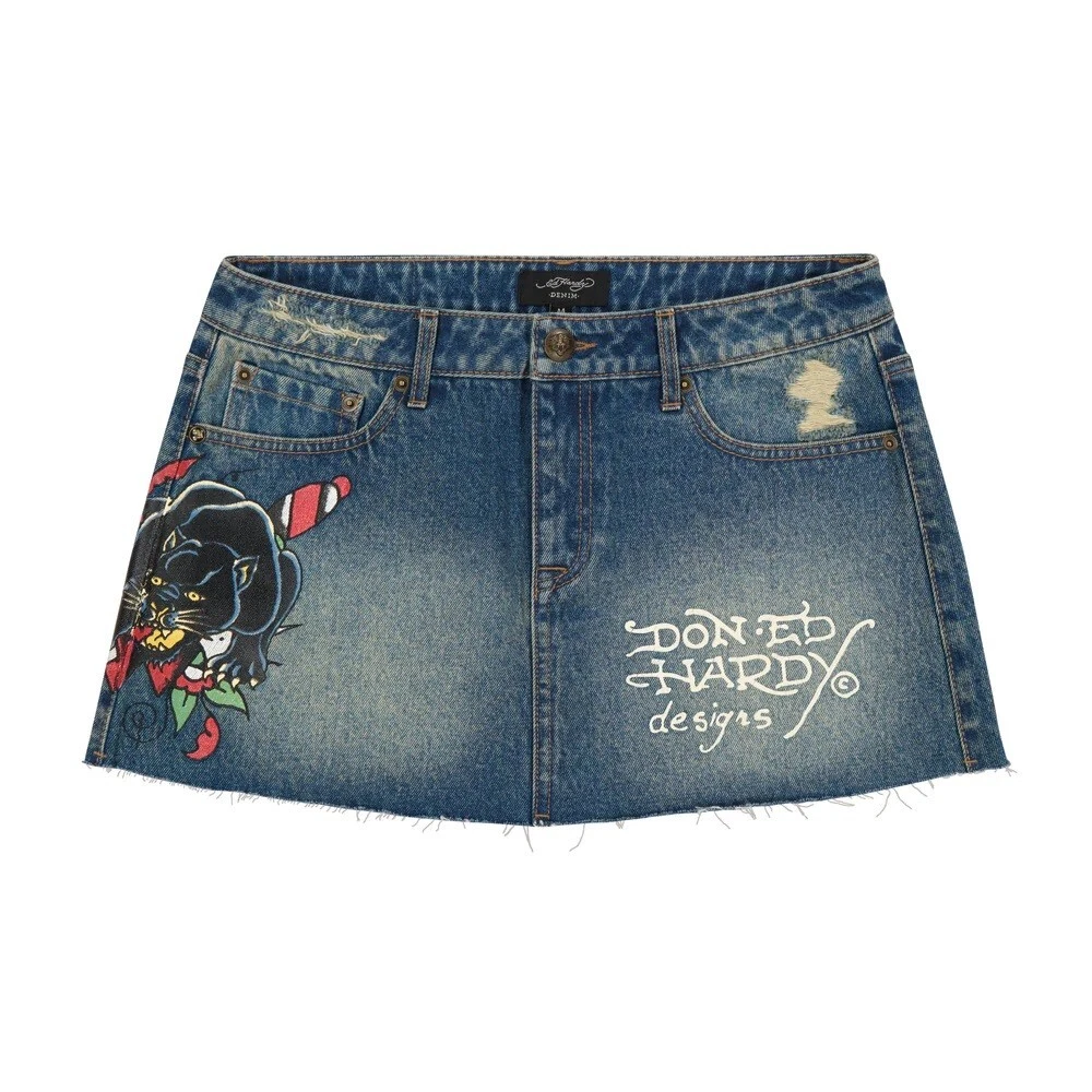 Ed Hardy Denim Skirts for Women for sale | eBay