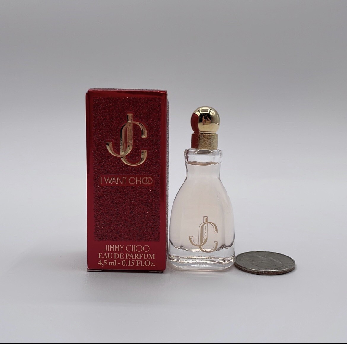 JIMMY CHOO I WANT CHOO EAU DE PARFUM 4ML/0.15OZ MINI NEW IN BOX | eBay
